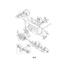 Craftsman 247883981 auger & housing/gearbox diagram