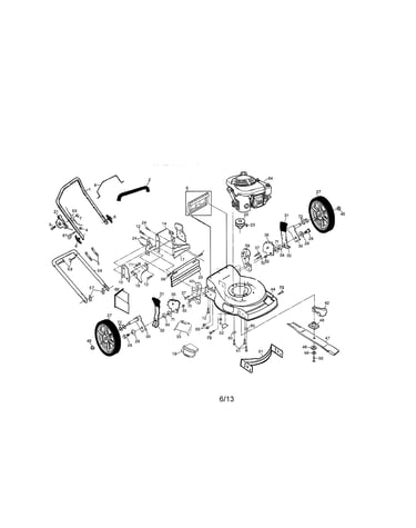 Engine/housing/handle