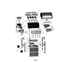 Char-Broil 463210312 gas grill diagram