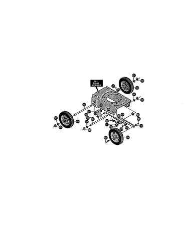 Wheels/linkage