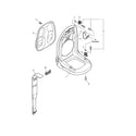 Echo PB-265L backpack frame, harness diagram
