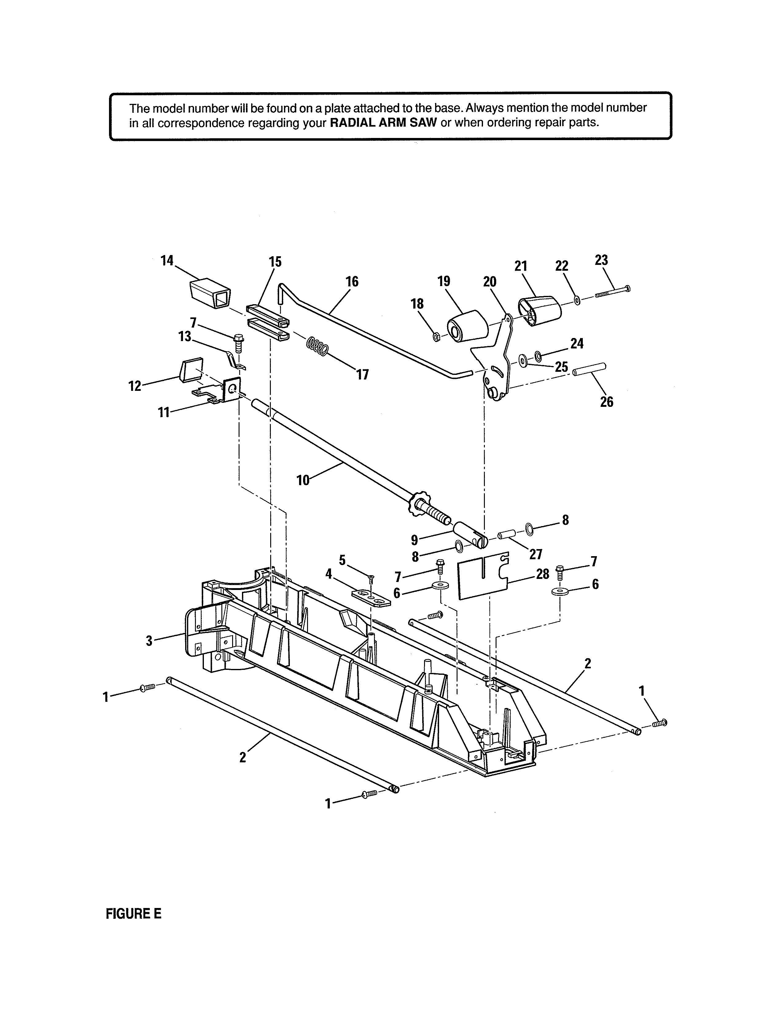 Official Craftsman 315220100 Radial Arm Saw Parts | Sears PartsDirect