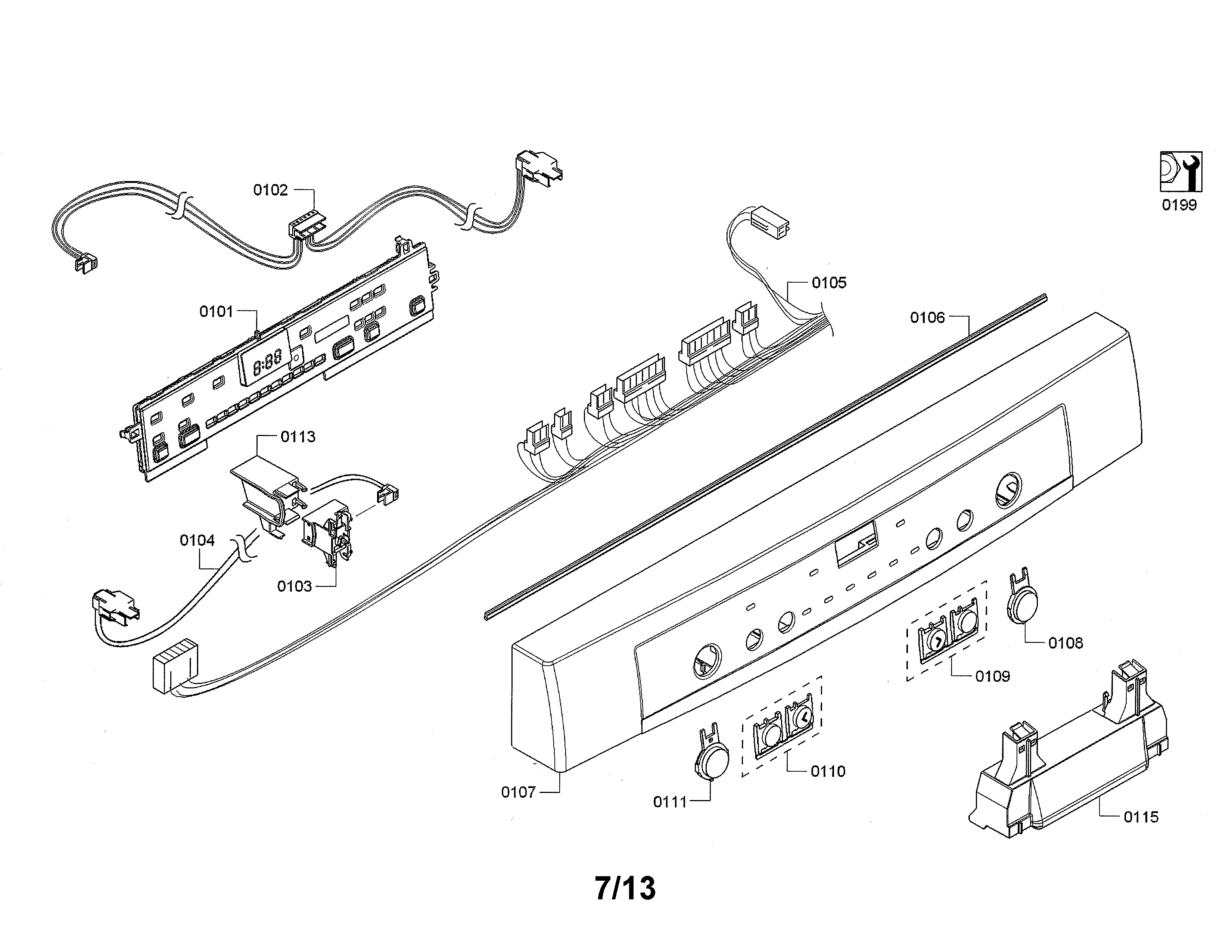 CONTORL PANEL/FACIA PANEL