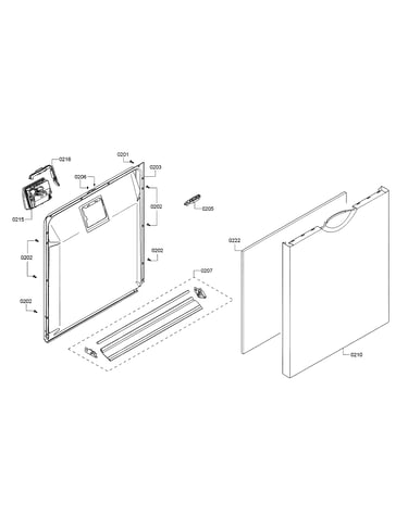 Door/dispenser