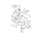 Craftsman 917288622 mower deck diagram