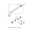 Briggs & Stratton 09P702-0055-F1 air cleaner/cylinder head diagram