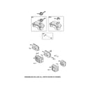 Briggs & Stratton 09P702-0055-F1 exhaust system/fuel tank diagram