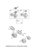 Exhaust system/fuel tank