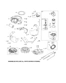 Motor-starter/flywheel