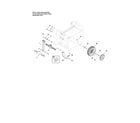 Briggs & Stratton 030470-0 wheel kit diagram