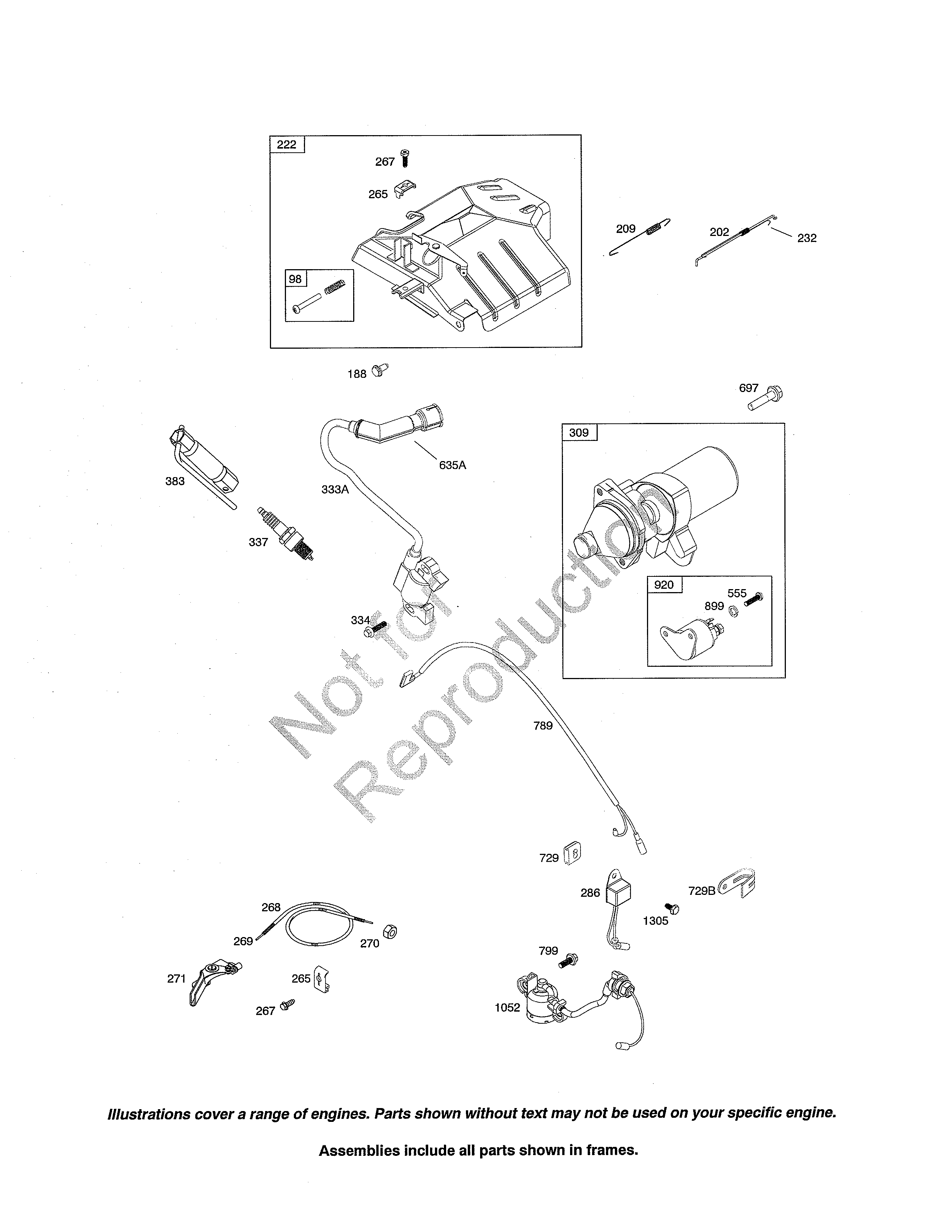 Motor-starter/armature-magneto