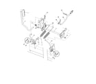 Husqvarna 290840 mower lift diagram