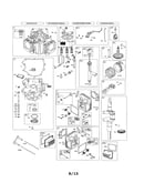 Cylinder/crankshaft/sump
