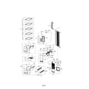 Samsung RSG307AARS/XAA-00 freezer section diagram