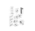 Samsung RSG307AARS/XAA-00 refrigerator section diagram