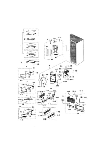 Refrigerator section