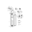 Samsung RSG307AARS/XAA-00 freezer door diagram
