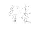 Swisher T10544BSP engine/blade set up diagram