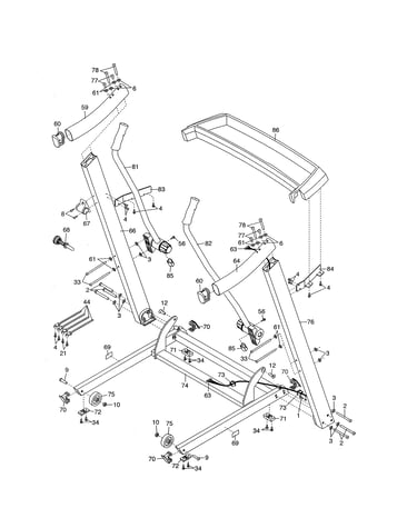 Base/hand rails/uprights