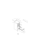 Craftsman 706596022 6 drawer professional side cabinet diagram