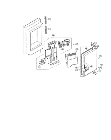 Ice maker & ice bank parts