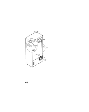 Valve & water tube parts