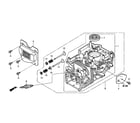 Honda GCV160-LAOS3B cylinder barrel diagram