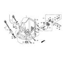 Honda GCV160-LAOS3B oil pan diagram