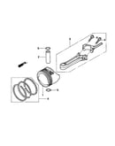 Piston and connecting rod