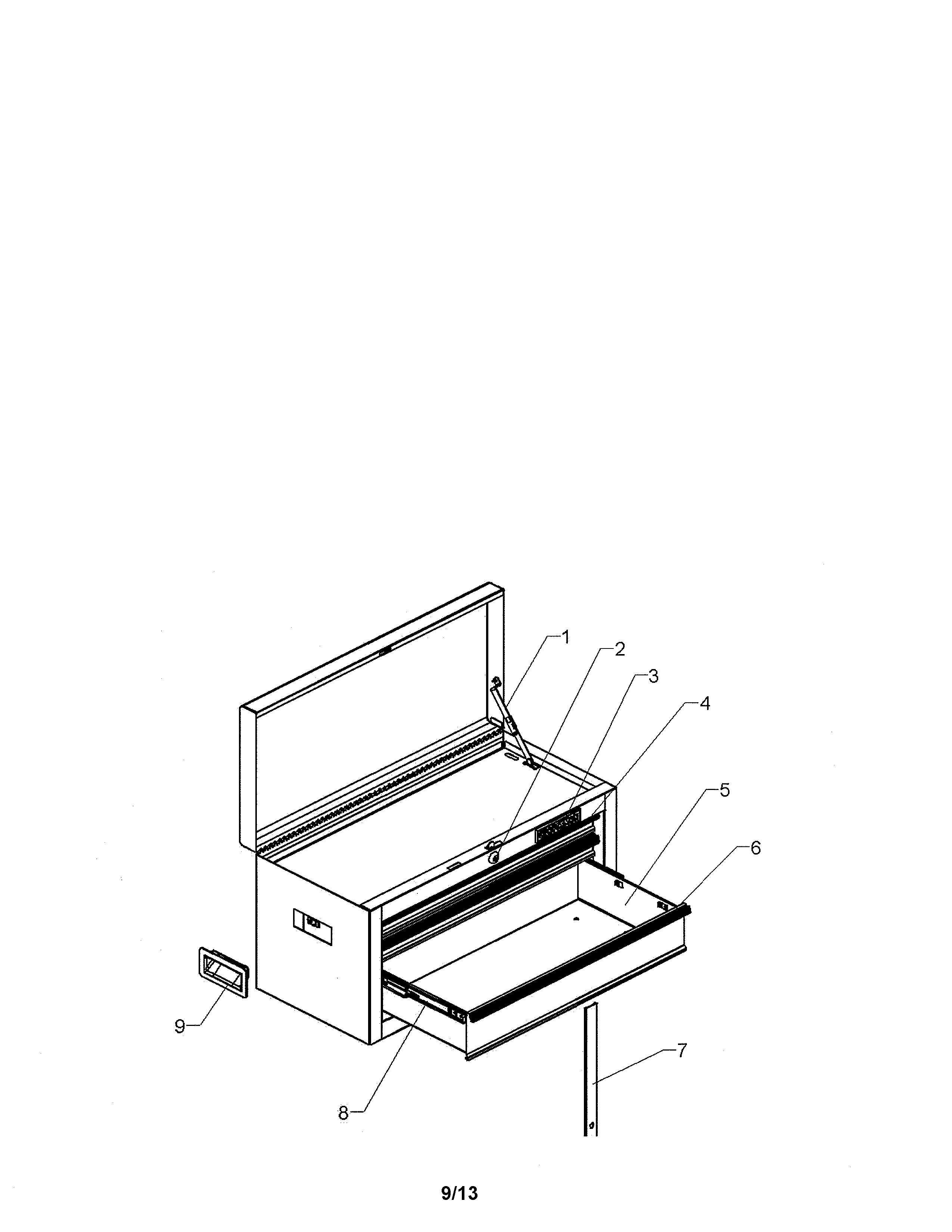 3 DRAWER CHEST