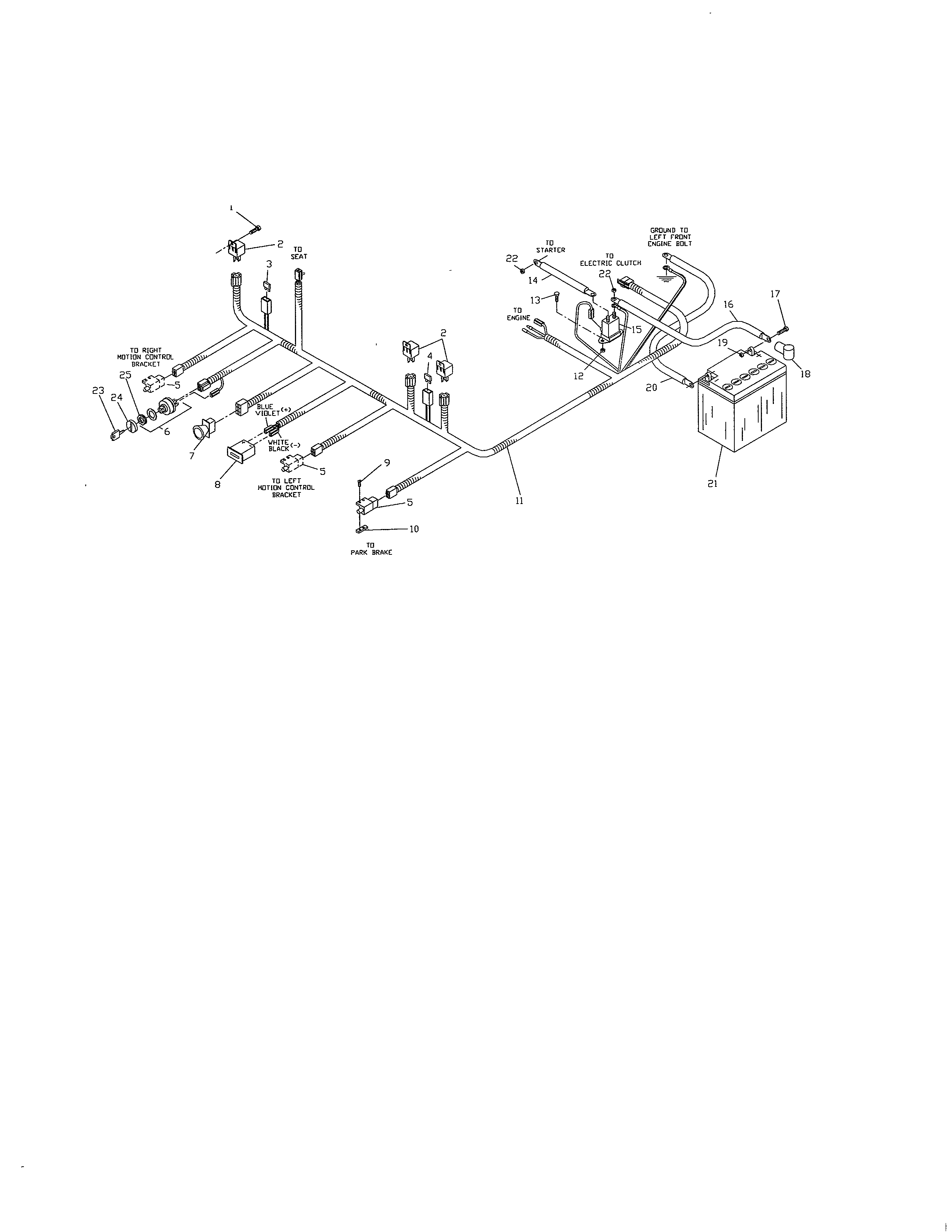 Wiring (kawasaki only)