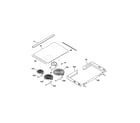 Frigidaire FFED3025PSA main top diagram