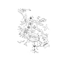 Craftsman 917289280 mower deck diagram