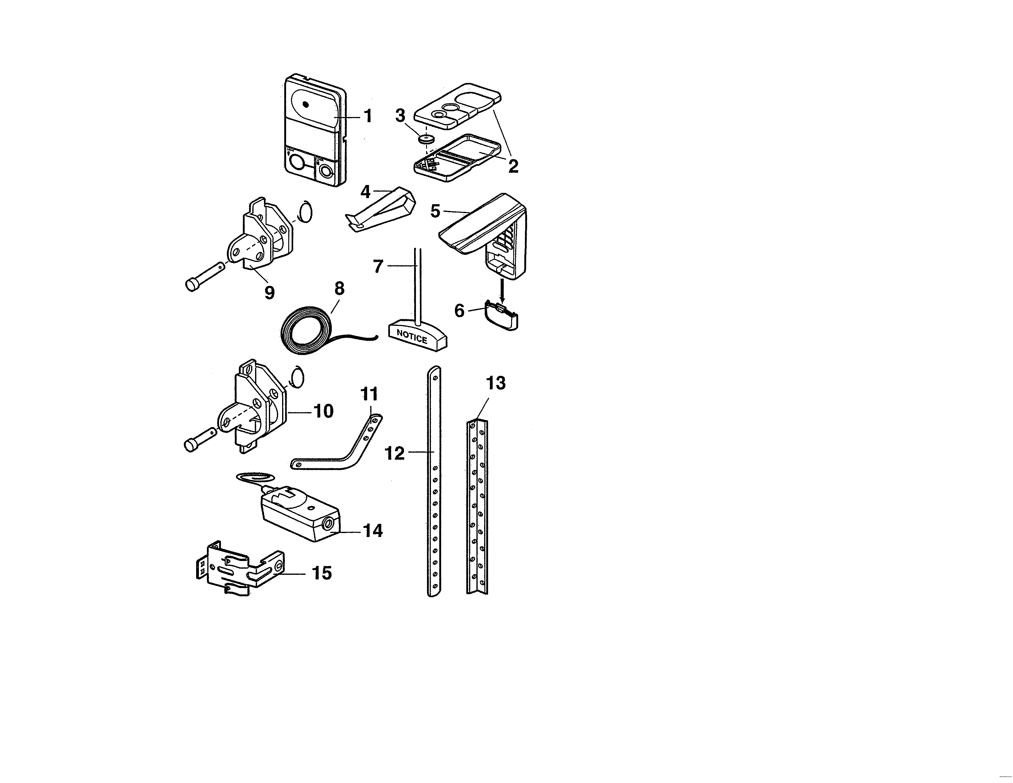 Installation parts