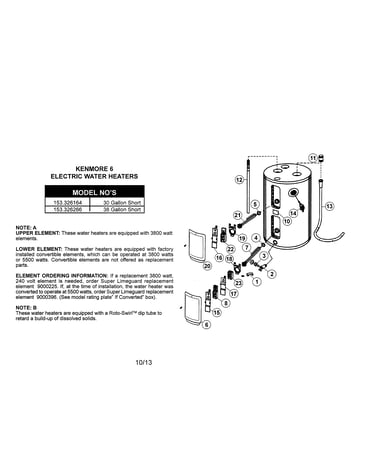 Electric water heater