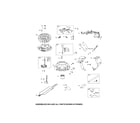 Craftsman 917203911 flywheel/blower housing diagram