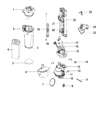 Motor/lid/platform