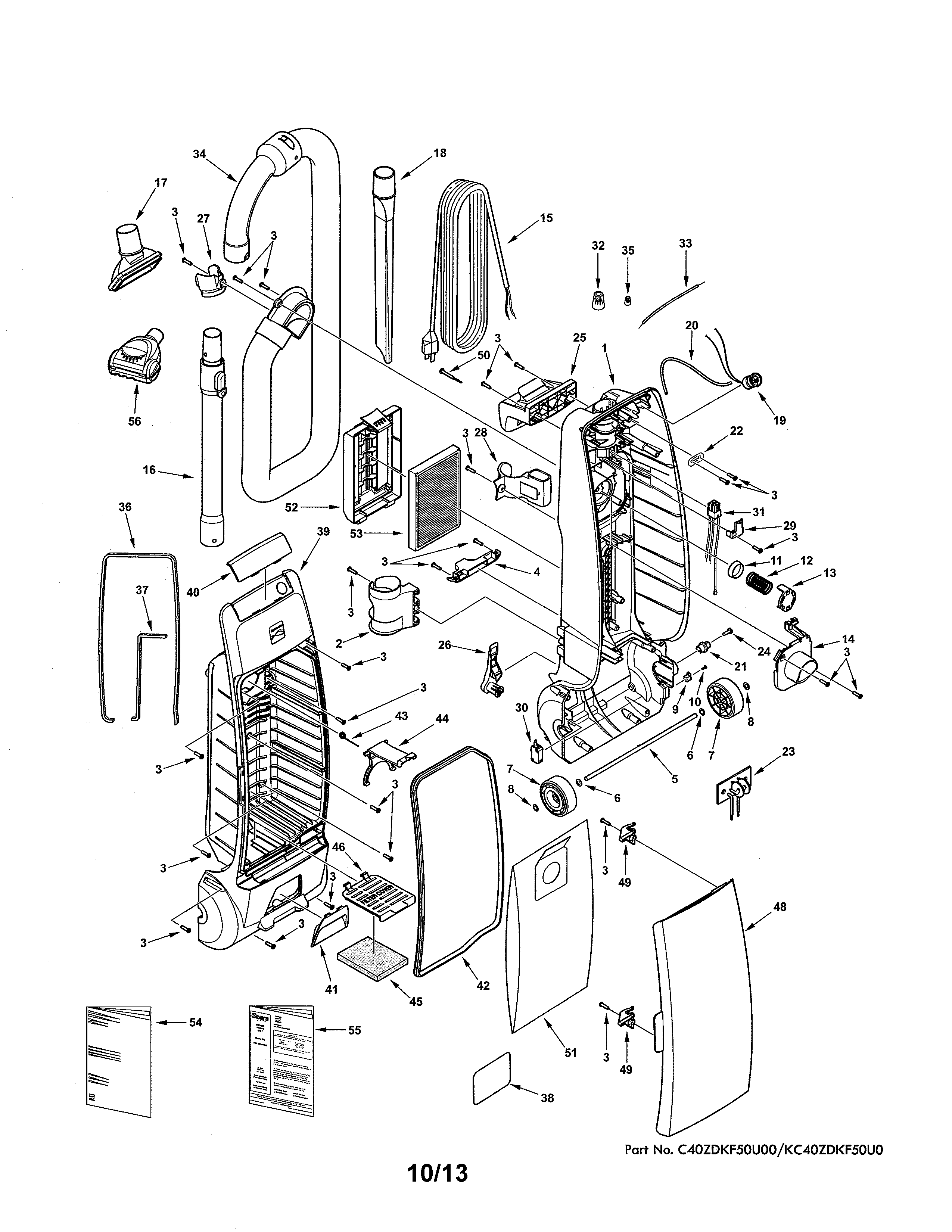 Dust compartment