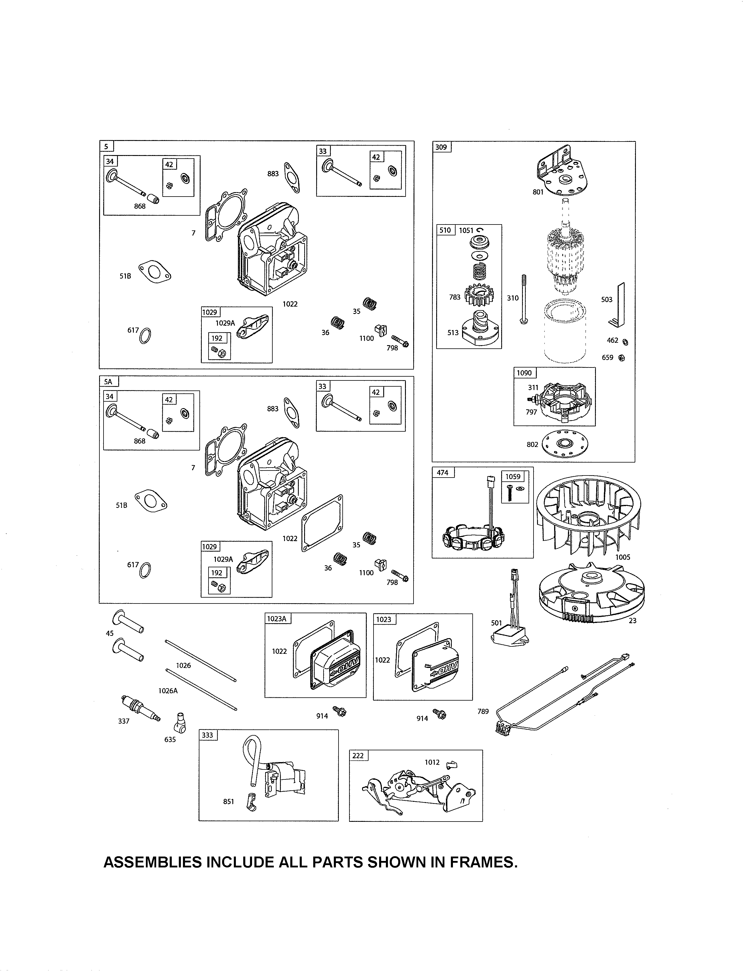 Motor starter/head-cylinder