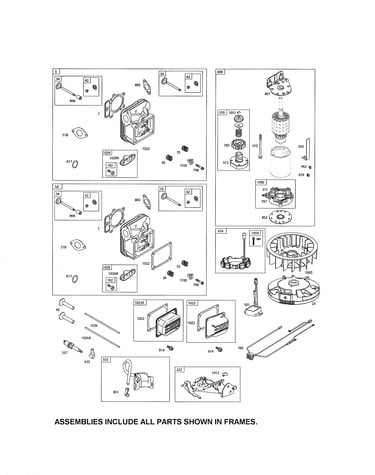 Motor starter/head-cylinder