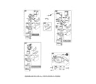 Briggs & Stratton 12S502-0025-B1 carburetor/fuel tank diagram