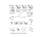 Briggs & Stratton 12S502-0025-B1 bracket-control/armature-magneto diagram