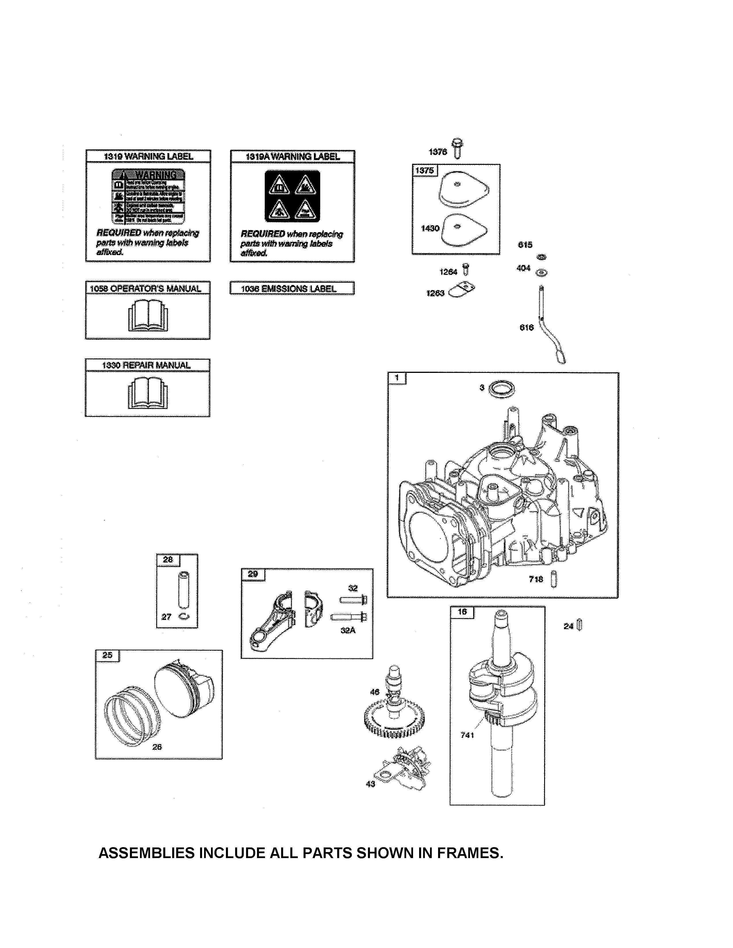 CYLINDER/CRANKSHAFT