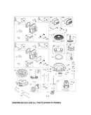Head-cylinder/flywheel/alternator