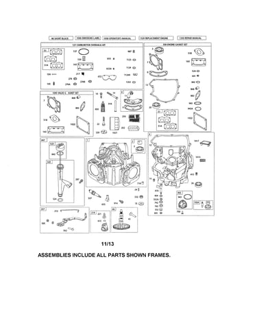 Cylinder/sump