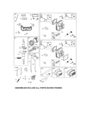 Head-cylinder/crankshaft