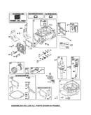 Cylinder/crankshaft/sump