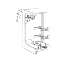 Kenmore 36358067896 freezer shelves diagram