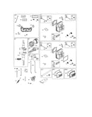 Head-cylinder/crankshaft