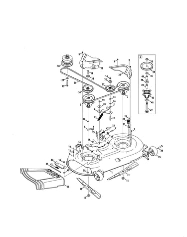 Deck/spindle